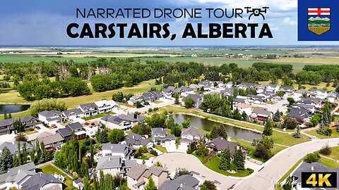 🚁 Carstairs, Alberta 🌾 4K Drone