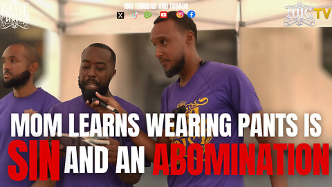 MOM LEARNS WEARING PANTS IS SIN AND AN ABOMINATION