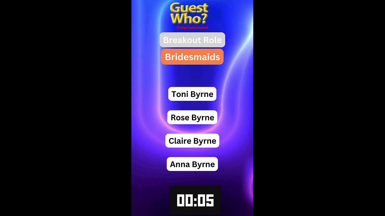 Guest This Actress #262 Like A Quick Quiz? | Bridesmaids