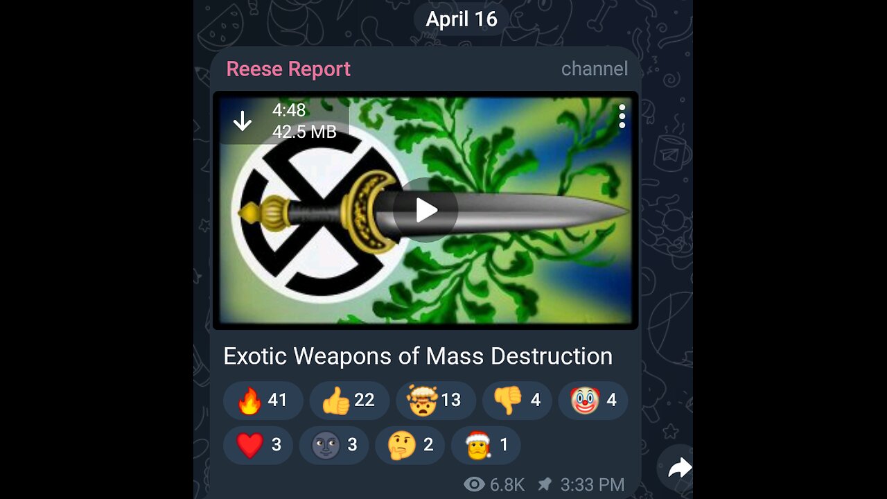 Greg Reese talks Exotic Weapons