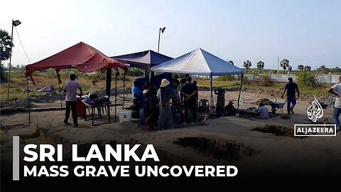 Mass grave in northern Sri Lanka reignites calls for justice over civil war disappearances