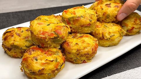They will disappear in 1 minute! Just grate the potatoes! Simple and delic