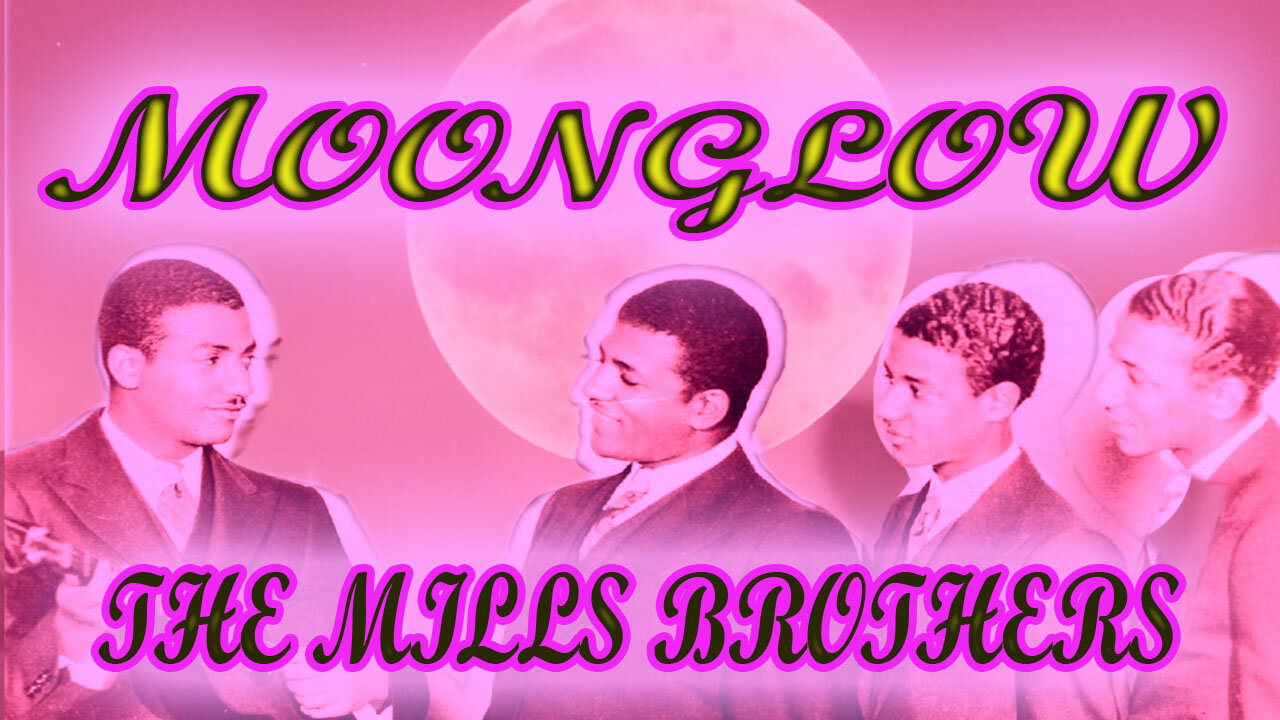 The Mills Brothers - MOONGLOW - Karaoke