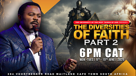 The Diversities Of Faith Part 2 with The Bondservant of Christ John