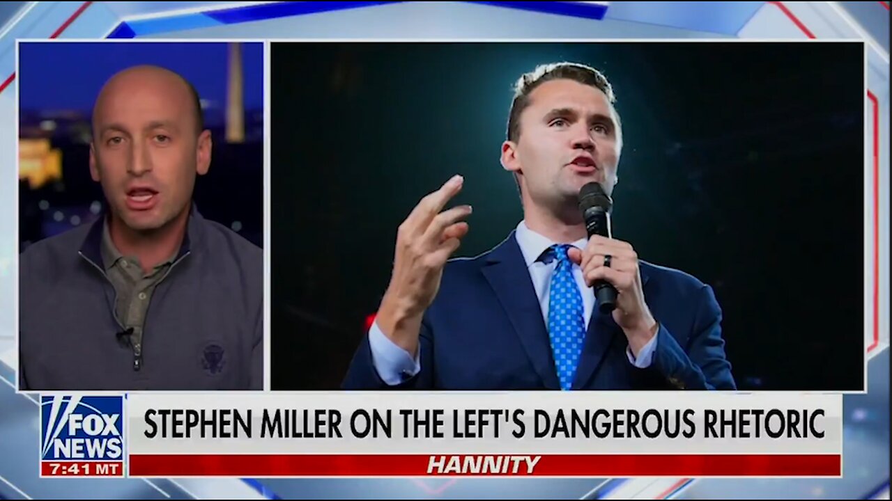 Stephen Miller On Charlie Kirk’s Last Words To Him