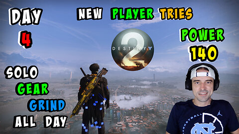 🔴LIVE - DAY 4 - NEW PLAYER TRIES DESTINY 2 - GRINDING 180 POWER FOR EXPERT - ADVICE WELCOME - NEFFEX