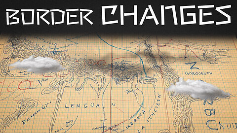 Border changes due to the War of the ring in Lord of the Rings