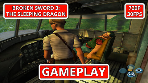 Broken Sword 3: The Sleeping Dragon: Gameplay - (PC HD) [720p30FPS]