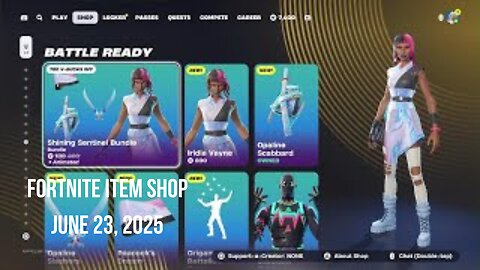 Fortnite Item Shop|June 23, 2025(*New* Shining Sentinel Bundle)