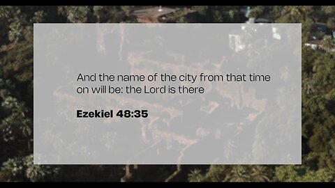 The Book of Ezekiel Session 6