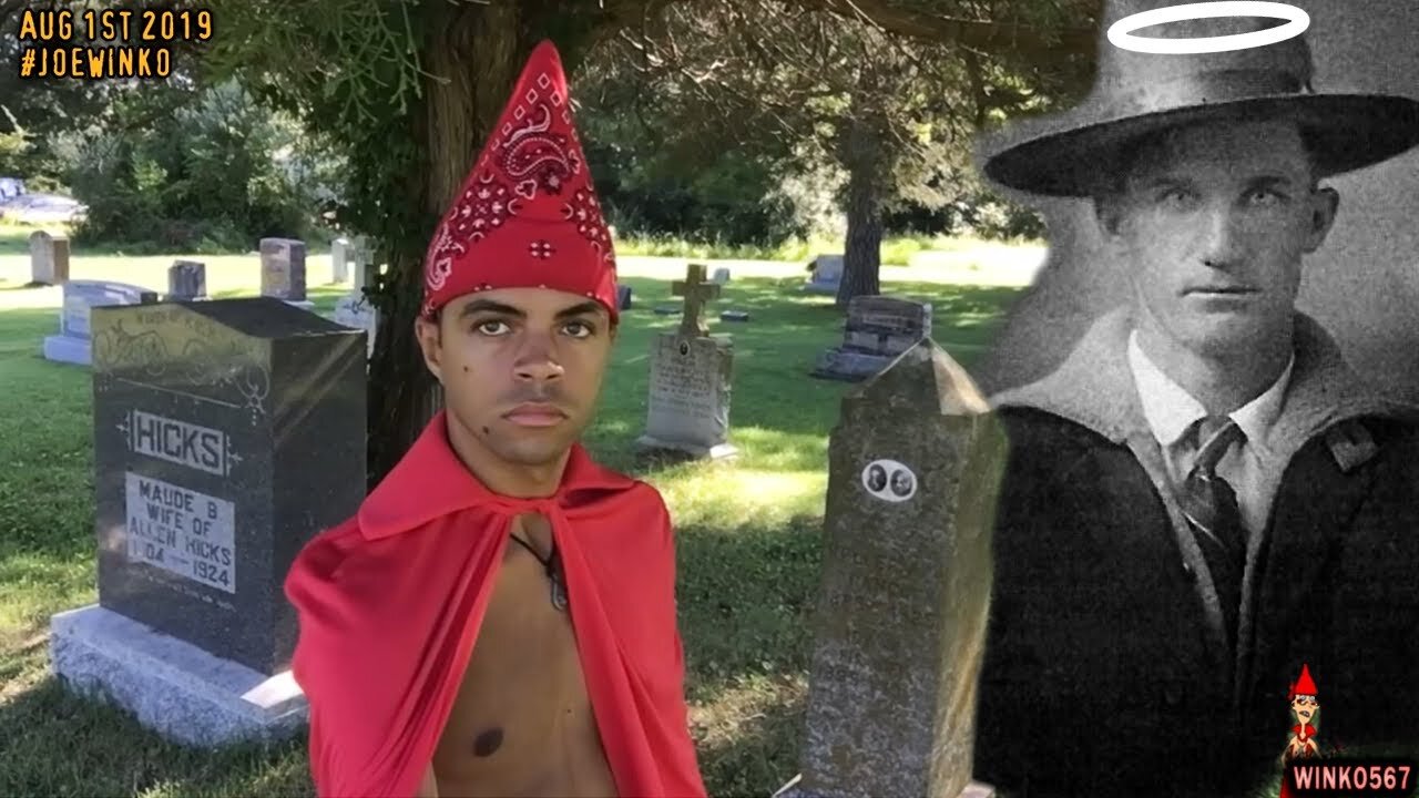 Keller Andrew Hancock's Grave West Frankfort Illinois (2019) Joe Winko