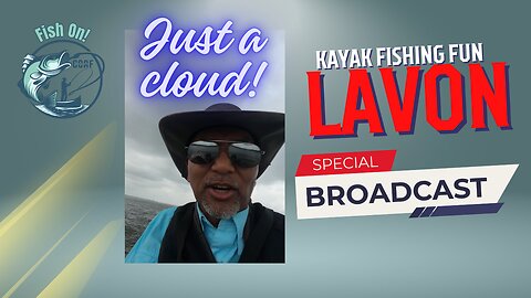Watch me kayak fish - rain, sun, and White Bass boiling! #mobile #fishing #livestream #rebroadcast