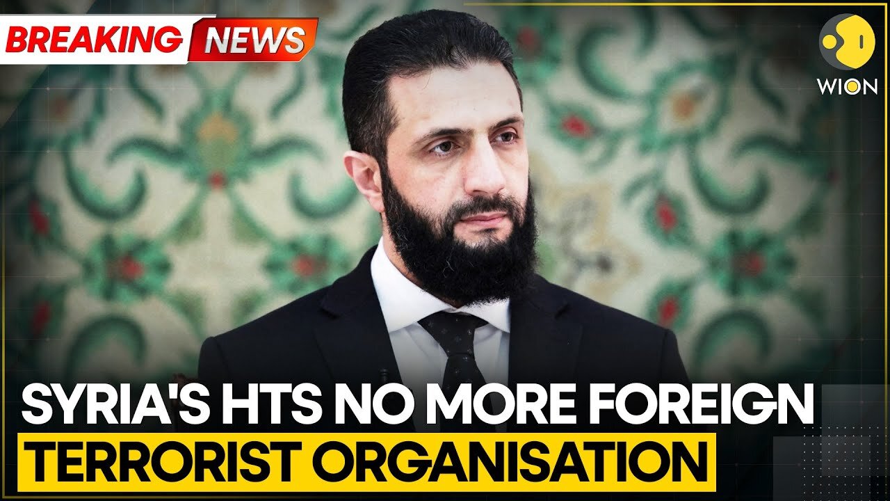 BREAKING: US Revokes Foreign Terrorist Designation for Al Sharaa-Led HTS | WION