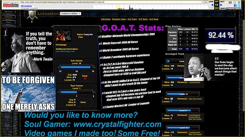 Wild ass game design of StarfighterGeneral
