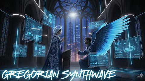 G R E G O R I A N- W A V E | Gregorian chants | Synthwave | Medieval Christian Church Chant Fusion