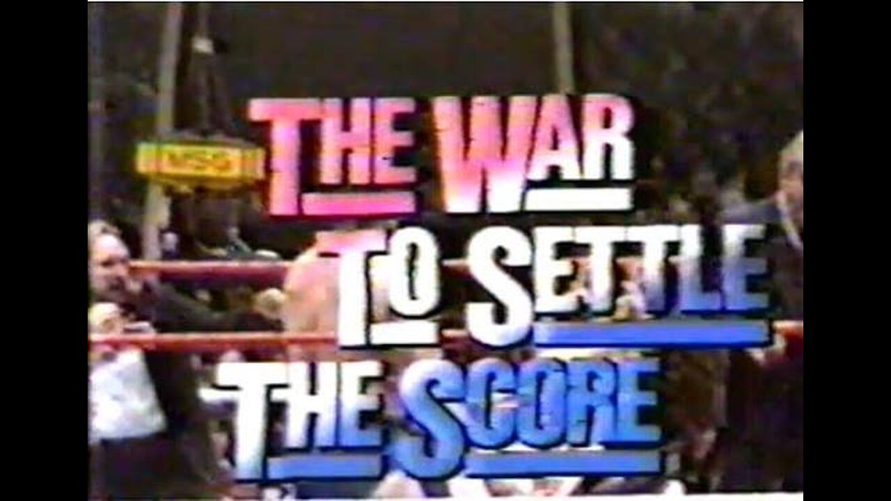 WWF/MTV’s War to Settle the Score