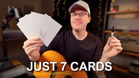 Get 7 Notecards and I'll Teach You Music Theory!