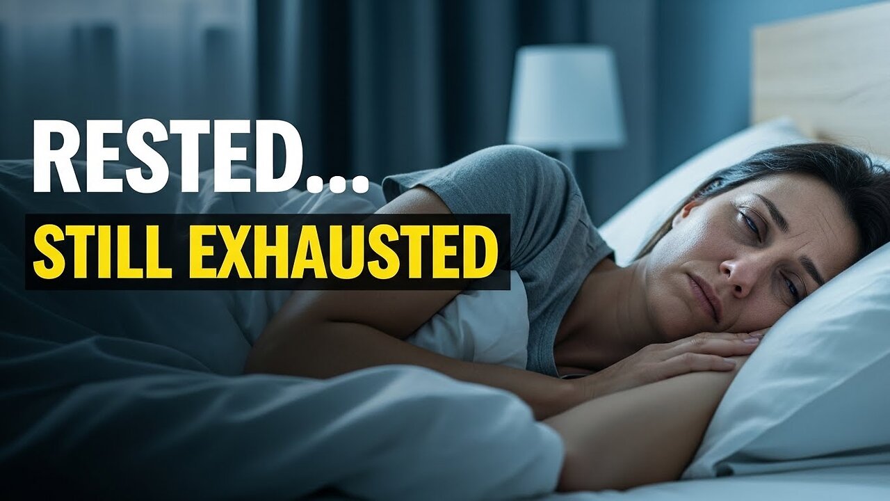 THE EXHAUSTION THAT DOESN’T GET BETTER WITH REST — AND WHAT IT REALLY MEANS