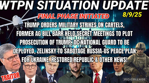 WTPN ~ Judy Byington ~ Situation Update ~ 8-9-25 ~ Trump Return ~ Restored Republic via a GCR