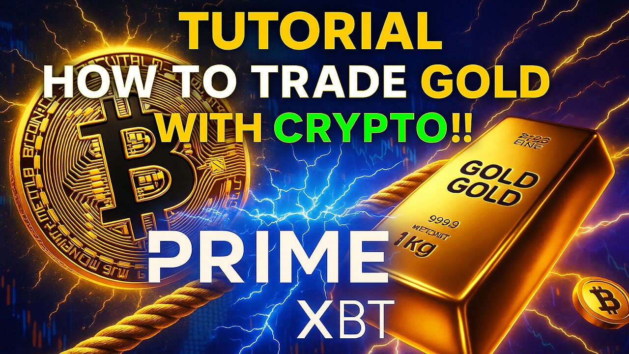 How To Trade Gold & Commodities with Crypto on PrimeXBT Exchange - Easy Simple Tutorial