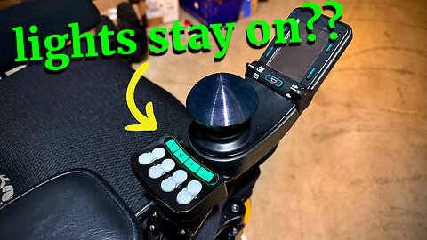 REPAIR: seating buttons stay ON? (Permobil ICS)