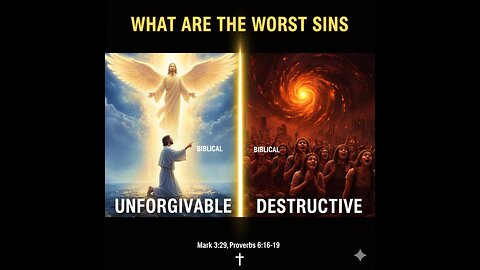 What Are the Worst Sins in the Bible? | Pride, Selfishness, and Apathy Exposed 🇺🇸