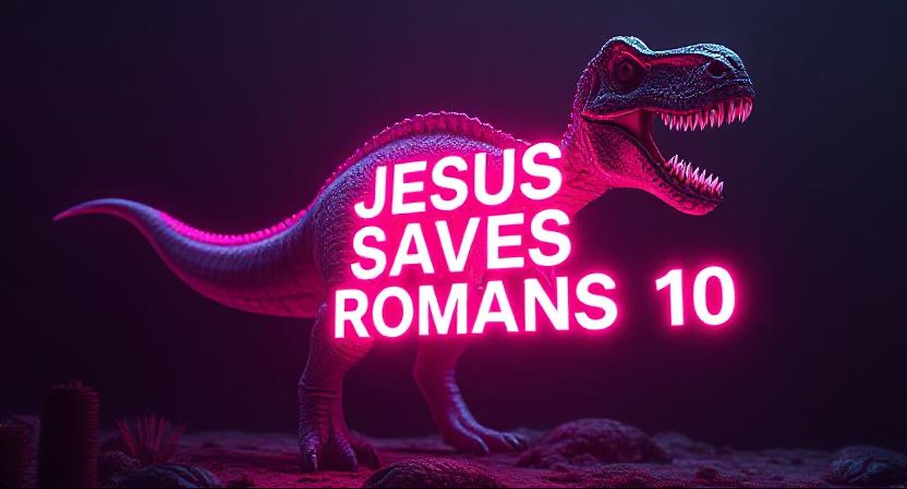 Time to be a dino boy! Romans 6:23 - John 3:16 - Romans 10