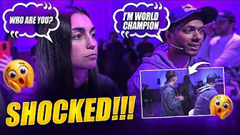 When You Find Out You're Playing Against a World Champion