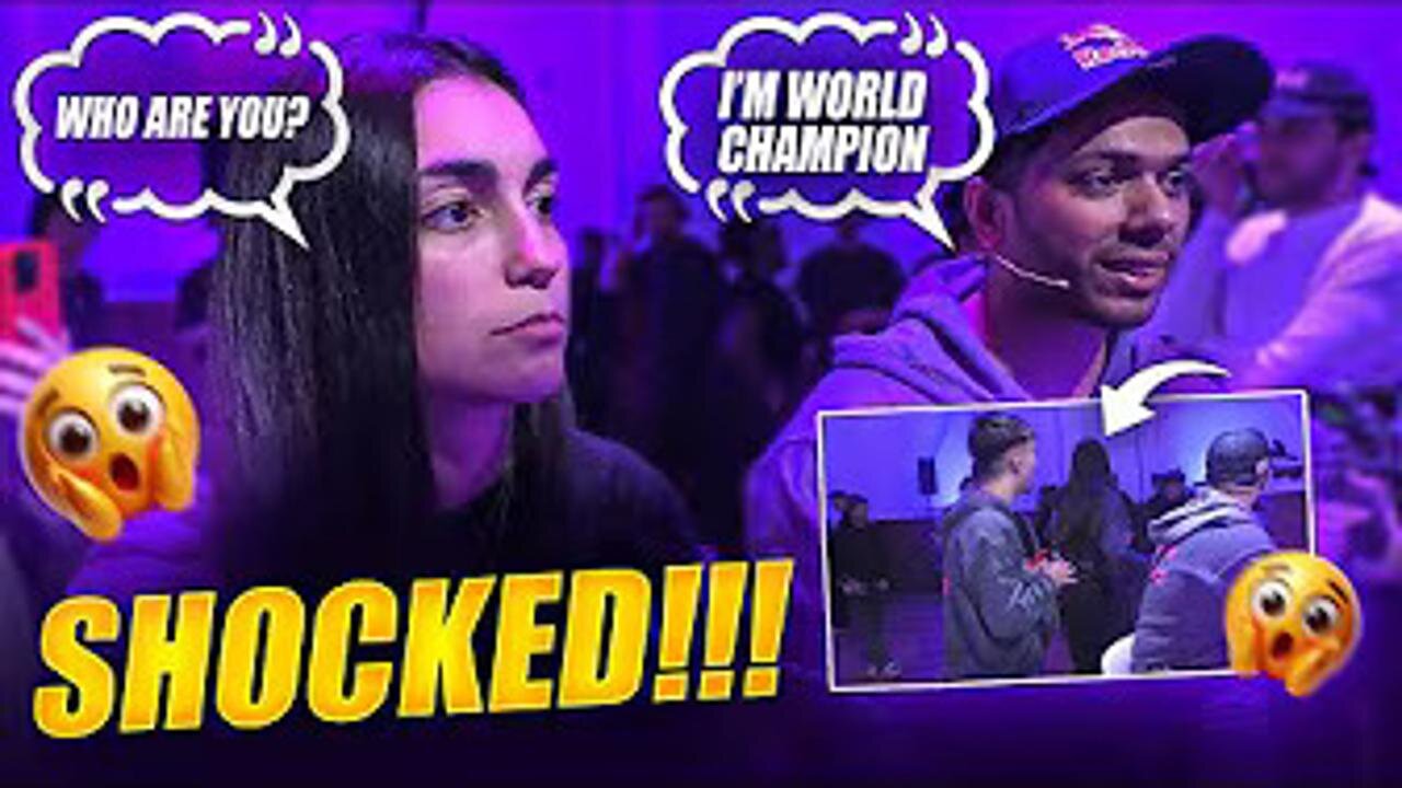 When You Find Out You're Playing Against a World Champion