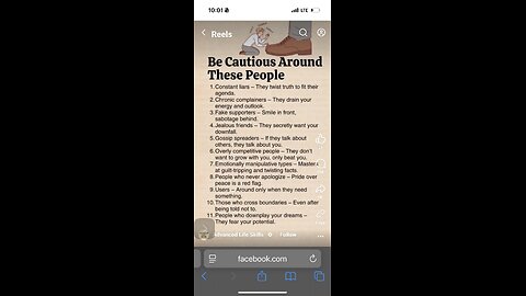 Be Cautious Around These People