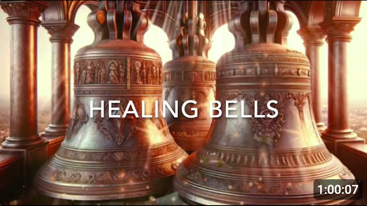 Healing Church Bells And 396Hz + 639Hz + 963Hz Tuning Forks 30 minutes each