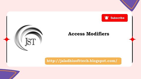 Access Modifiers in Java
