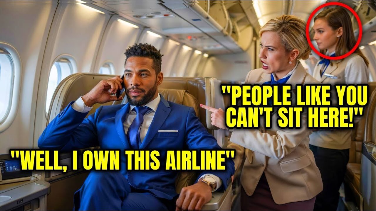 Flight Attendant Removes Black CEO from First Class—5 Minutes Later, She’s Out of a Job