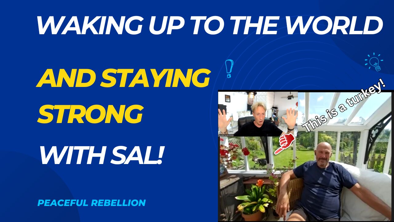 We are tired but must stay strong and wake up to the world! Peaceful Rebellion NEW AUDIO