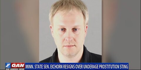 SEN EICHORN RESIGNS OVER UNDERAGE PROSTITION STING