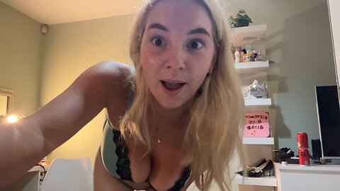 Arina's Patreon Members Only | Lingerie Try On 4K HD