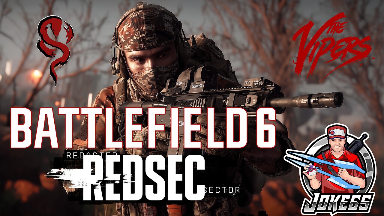 [LIVE] VIBES WITH THE VIPERS! | BATTLEFIELD 6: Redsec | #BrrrapPack #ThePitVipers