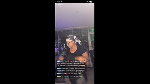 PND IN A BETTER MOOD. SHE TRY ON THE CLOTHES HER AND FLOCKO BOUGHT BIGO