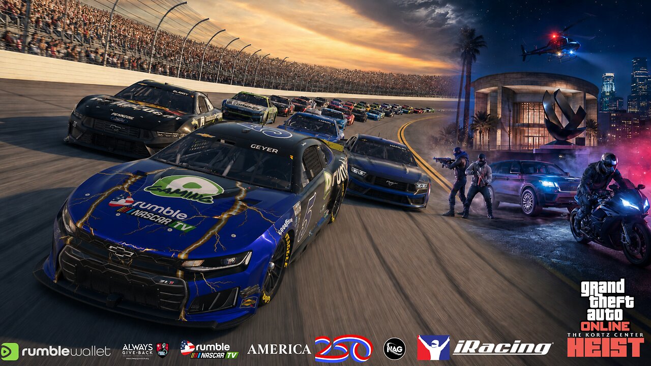 🏁NOSSCAR SUPERSPEEDWAY SHOWDOWN: TALLADEGA → GTAO ENHANCED W/ RUMBLE CREW 18+🏁