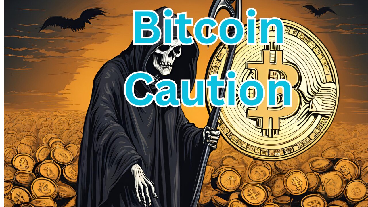 Bitcoin Caution #crypto #grt #xrp #algo #ankr #btc