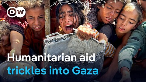 Aid groups: Ready to send in supplies whenever Israel gives its green light | DW News