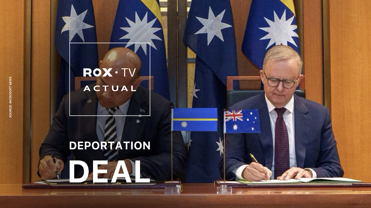 ROX• TV | Australia to send hundreds to Nauru in $1.6bn migrant resettlement