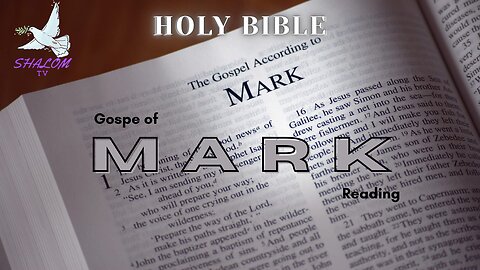 Complete Reading Of Gospel of MARK (NIV) | HOLY BIBLE