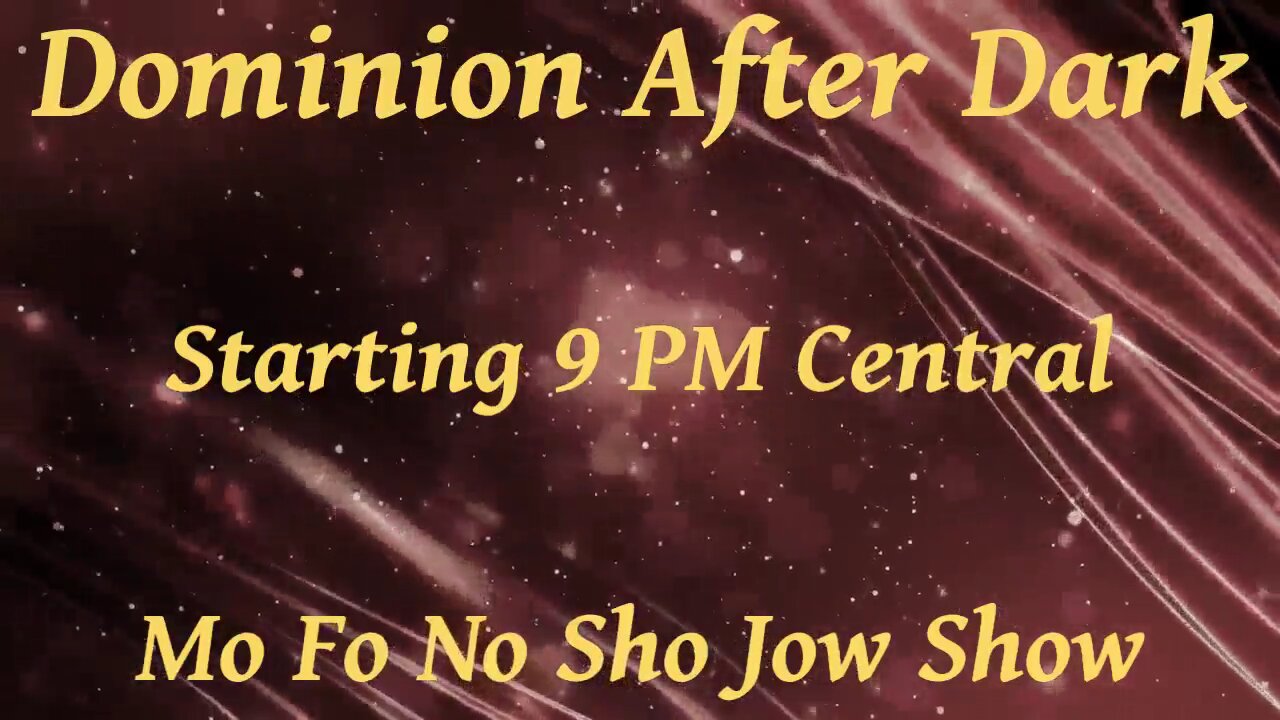 Mo Fo No Sho Jow Show - Wednesday Milk Duds - 07/30