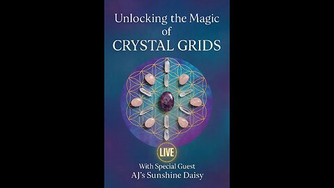 Join Us Live! For Unlocking the Magic of Crytal Grids
