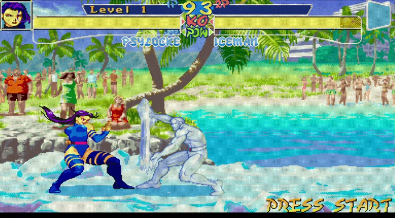 Psylocke vs Iceman