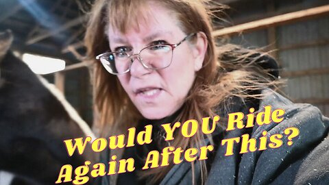 The TROUBLE With FALLIMG Off My HORSE!