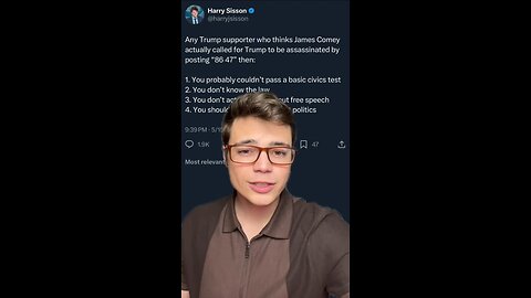 Victor Reacts: Harry Sisson Comes to the Defense of James Comey