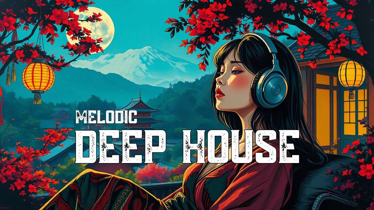 🌠 Lost in the Night: Melodic Deep House Music for Work, Study and Sleep