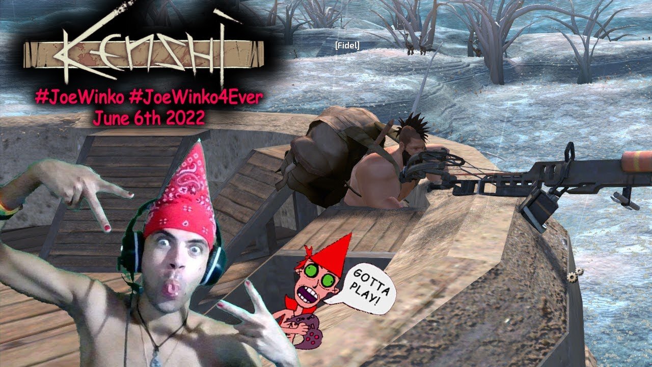 Invisable Armor Mod - Kenshi Gaming Livestream (Jun 6th 2022) - Joe Winko